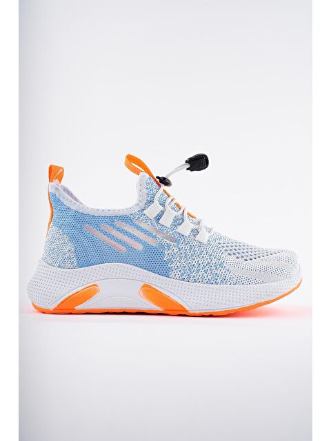 Muggo JETSON Unisex Çocuk Bağcıklı Rahat Sneaker Spor Ayakkabı - S000143467-17234