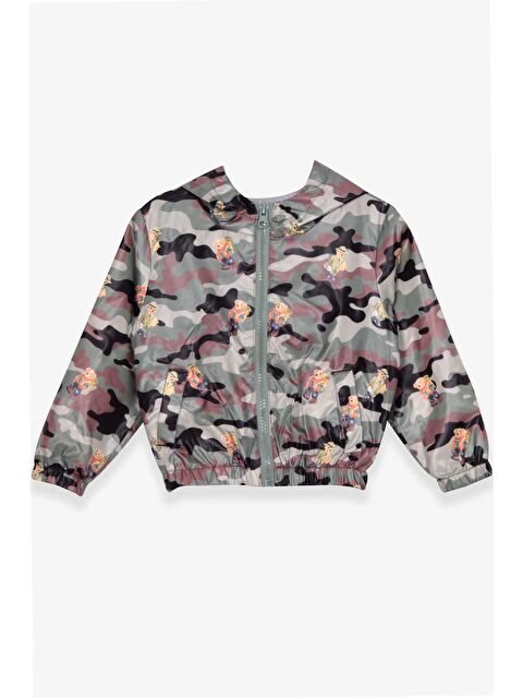 Breeze Erkek Çocuk Yağmurluk Ayıcıklı Kamuflaj Desenli Karışık Renk (1-5 Yaş) - S000070529-23173