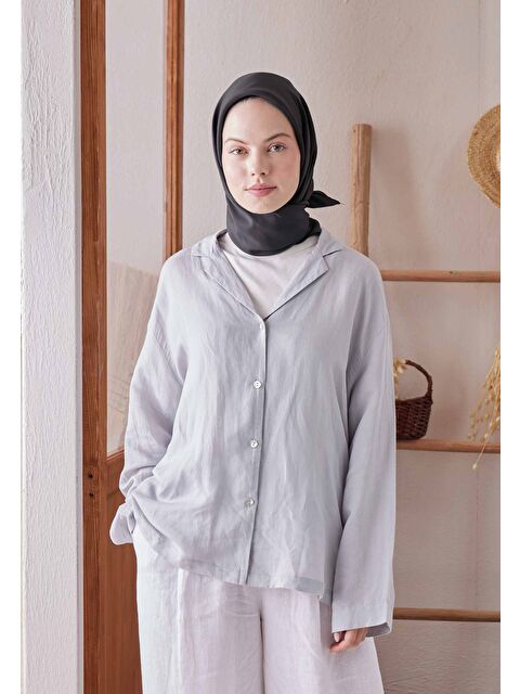 Fresh Scarfs Pamuk İpek Eşarp Antrasit