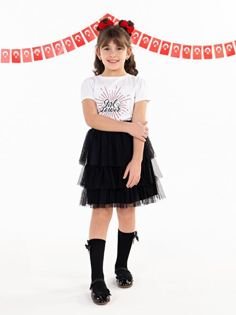 Civil Girls Kız Çocuk Babet 26-30 Numara Siyah