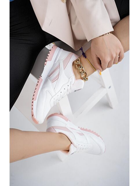 Muggo Elvi Unisex Ortopedik Günlük  Yürüyüş Koşu Sneaker Spor Ayakkabı - S000025618-23490