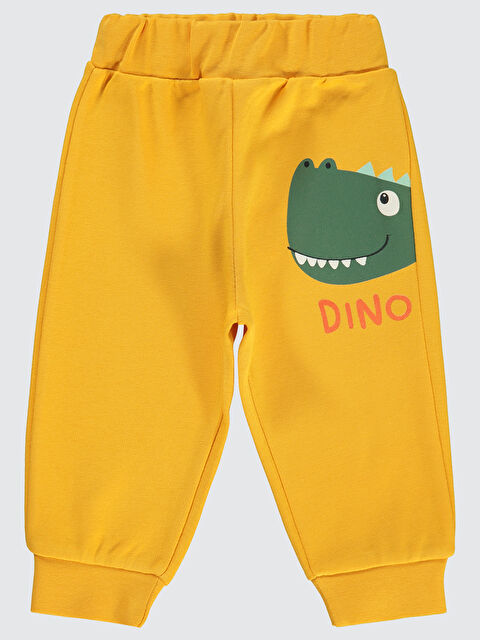 Civil Baby Erkek Bebek Patiksiz Tek Alt 6-18 Ay Hardal Sarısı