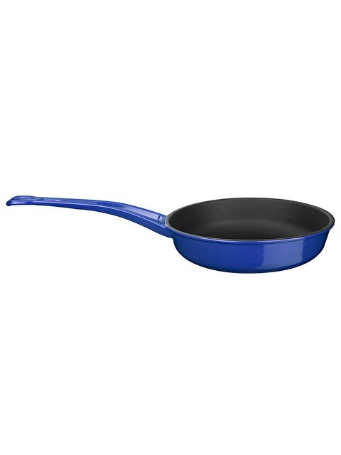 LAVA Yuvarlak Kızartma Tavası Döküm Demir Yekpare Saplı Çap(Ø)24cm. - S000057759-17234