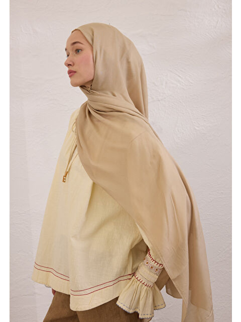 Fresh Scarfs Soft Viskon Şal Nude