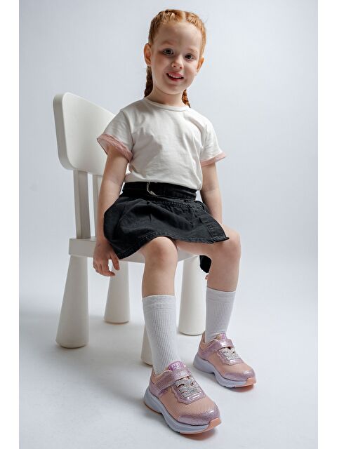 Mnpc Kız Çocuk Pembe Günlük Spor Ayakkabı - S000353458-20024