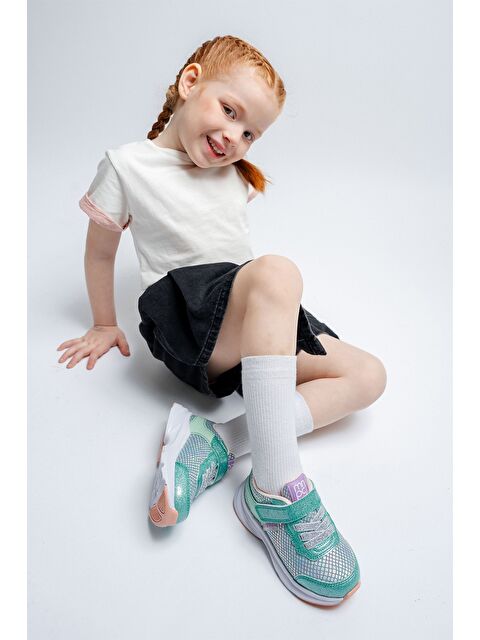 Mnpc Kız Çocuk Yeşil Spor Ayakkabı - S000361728-18194