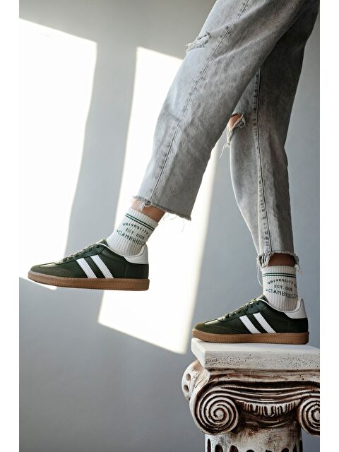 Muggo GORDON Unisex Ortopedik Günlük Bağcıklı Yürüyüş Koşu Sneaker Spor Ayakkabı - S000311581-18547