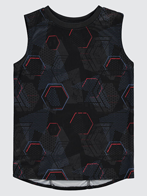 Civil Boys Erkek Çocuk Tişört 6-9 Yaş Siyah