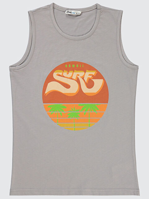 Civil Boys Erkek Çocuk Tişört 10-13 Yaş Gri - S000198603-20600