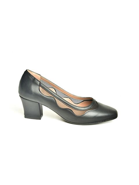Fox Shoes U8200528 Siyah Kadın Topuklu Ayakkabı - S000356351-19351