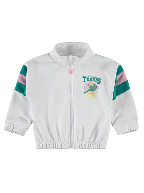 Civil Girls Tenis Baskılı 2-5 Yaş Hırka - S000386484-20063