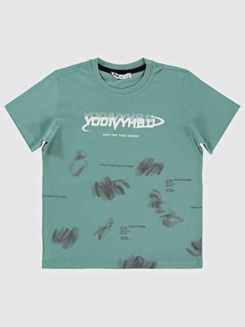 Civil Boys Erkek Çocuk Tişört 10-13 Yaş Yosun Yeşili - S000222139-19416