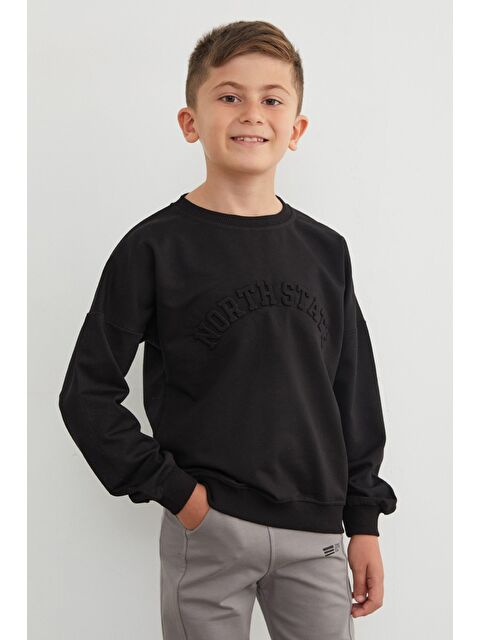 Fullamoda North State Kabartmalı Erkek Çocuk Sweatshirt - S000450868-19351