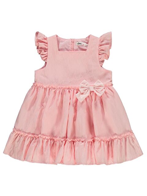 Civil Girls Çizgili Fiyonklu 2-5 Yaş Elbise - S000359428-20024