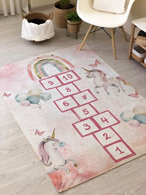 Evmila Sek Sek Desenli Baskı Kalın 7mm Halı Modeli - S000291345-23173