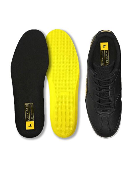 Black Deer X15 Yumuşak Ortopedik Tabanlık Erkek Kadın Siyah - S000012582-19351