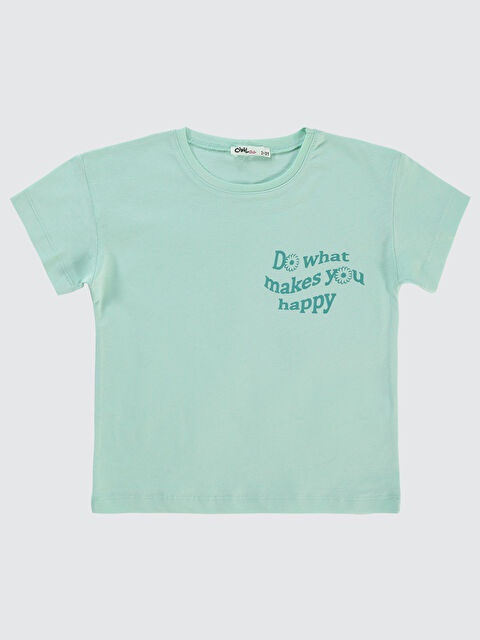 Civil Girls Kız Çocuk Tişört 2-5 Yaş Taze Nane - S000199705-17259