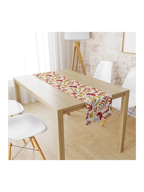 Evmila Renkli Dallar Desen Runner Llrn 112 40x140 cm - S000089365-23173