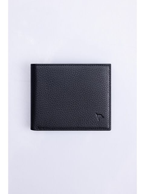 TUDORS Hakiki Deri Siyah Erkek Cüzdan - S000071823-19351