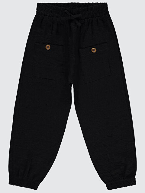 Civil Girls Kız Çocuk Pantolon 6-9 Siyah