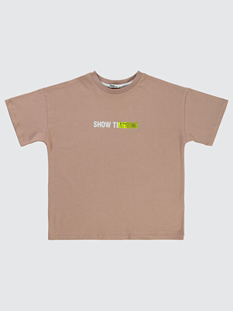 Civil Boys Erkek Çocuk Tişört 10-13 Yaş Kahve - S000198722-19413