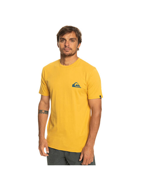 Quiksilver Mwminilogo Erkek Sarı Tişört - S000443283-20076