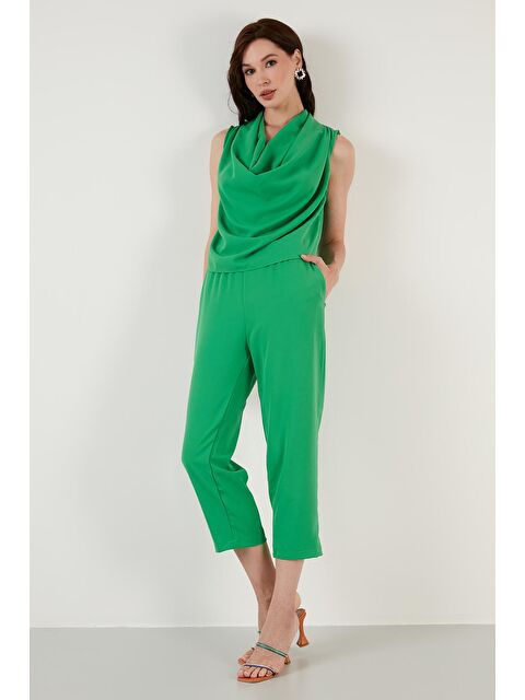 Lela Rahat Kalıp Cepli Degaje Yaka Yazlık Takım 42190434 - S000001184-18194