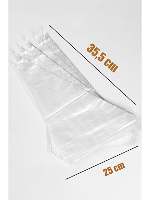 Porsima 165 50 Adet Krema Torbası Kek Pasta Süsleme  Kullan At Krem Şanti Sıkma Torbası Pastacılık Malzemele - S000337100-26865