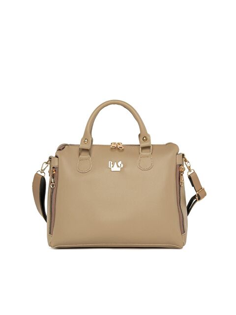 Bagmori Dik Çift Fermuarlı Askılı Çanta - S000001067-26429