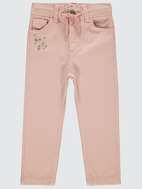 Civil Girls Kız Çocuk Pantolon 2-5 Yaş Pudra - S000296616-7152