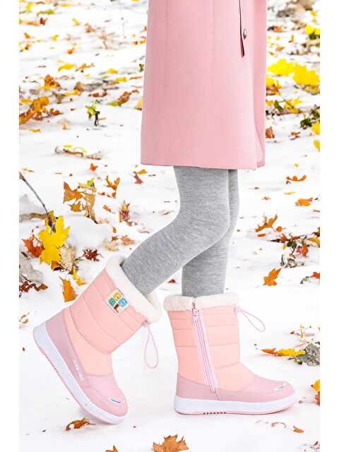 Kiko Kids Havana Fermuarlı Günlük Kız Çocuk Kar Botu - S000090503-23490