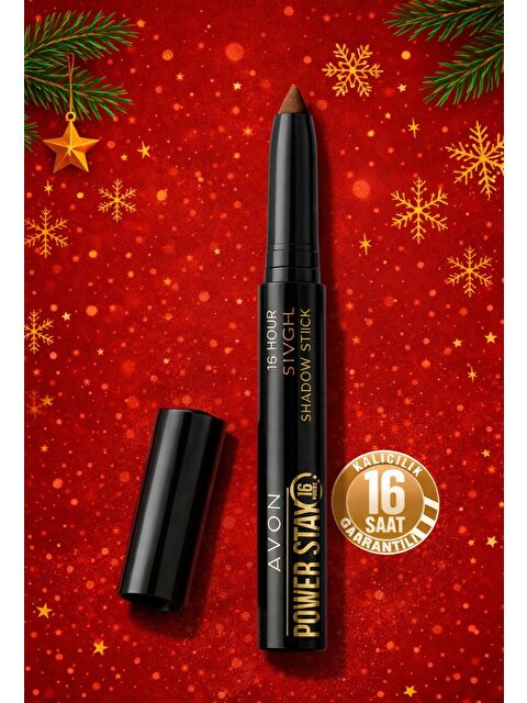 AVON Power Stay Shadow Stick Kalem Far Stylish Brown - S000190936-10231