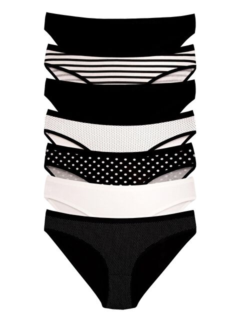 Dominant Kadın Pamuklu Elastanlı Külot 7'li Paket - S000080902-23173