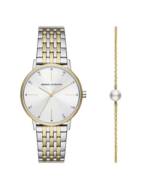 Armani Exchange AX7156SET Kadın Kol Saati ve Bileklik Seti - S000479983-20076