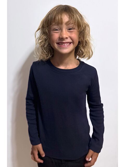 Breeze Erkek Çocuk Sweatshirt  Lacivert (4-8 Yaş) - S000214113-21164