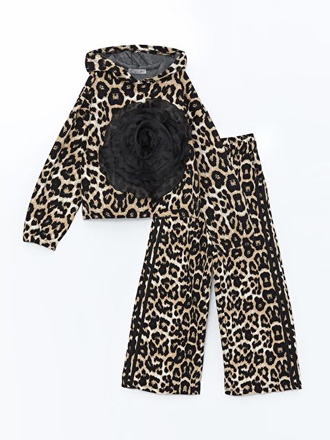 Little Star Kız Çocuk Leopar takım - S000282045-27074