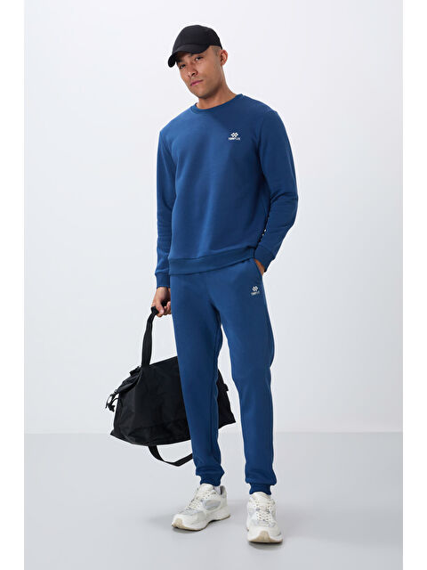 Tommylife Parlament Pamuklu Kalın İçi Tüylü Yumuşak Dokulu Comfort Fit Nakışlı Erkek Eşofman Takım -85265 - S000330152-17234