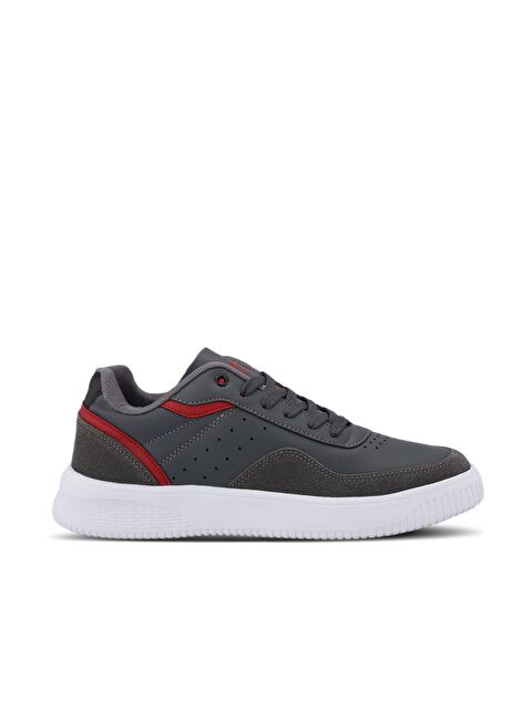 SLAZENGER DARK I Sneaker Erkek Ayakkabı Koyu Gri - S000090575-29351
