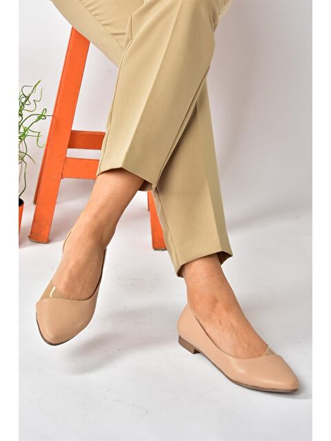 Fox Shoes Ten Günlük Kadın Babet P726143009 - S000031783-26407