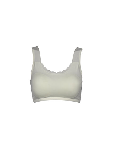 C&City Balensiz Dikişsiz Lazer Çıkarılabilir Pedli Sütyen C26130 Ekru - S000222005-19965