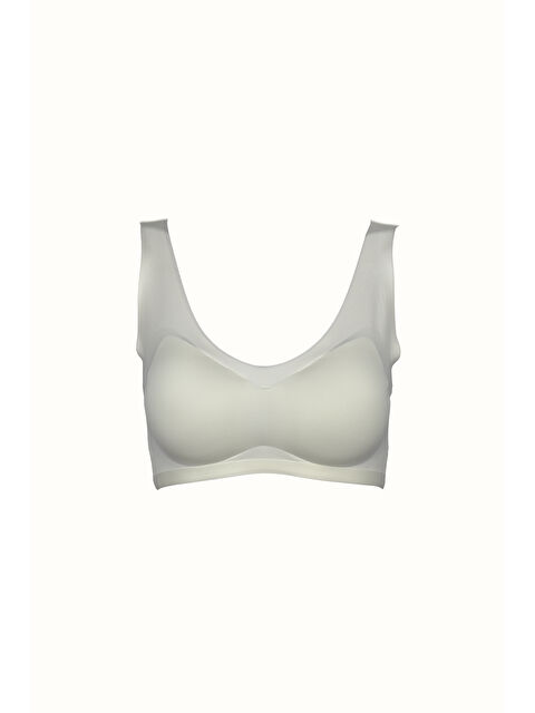 C&City Balensiz Dikişsiz Lazer Çıkarılabilir Pedli Sütyen C26125 Ekru - S000221889-19965