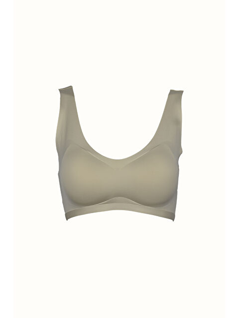 C&City Balensiz Dikişsiz Lazer Çıkarılabilir Pedli Sütyen C26125 Ten - S000221889-26407