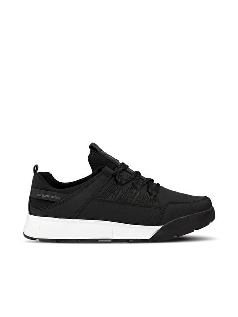 SLAZENGER ADAMO I Erkek Siyah / Beyaz Koşu & Yürüyüş Spor Ayakkabısı - S000077406-37424