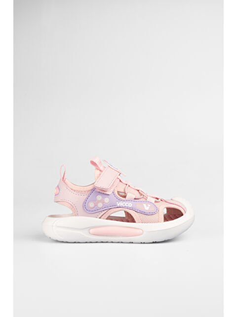 Vicco Rocket Işıklı Kız Okul Öncesi Pudra Sandalet - S000383486-7152