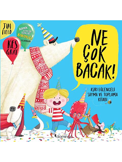 Domingo Yayınevi Ne Çok Bacak! Aşırı Eğlenceli Sayma ve Toplama Kitabı - S000208238-23173