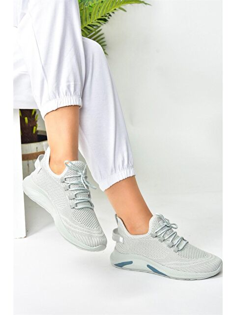 Fox Shoes M702006204 Gri Kadın Sneakers