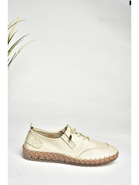 Fox Shoes U5551305 Bej Kadın Casual Ayakkabı