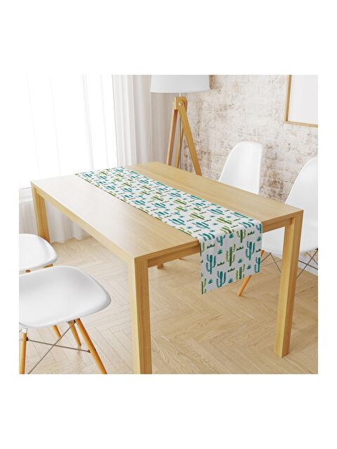 Evmila Kadife Kumaş Kaktüs Runnur Modeli 1675 40x140 cm - S000088398-23173