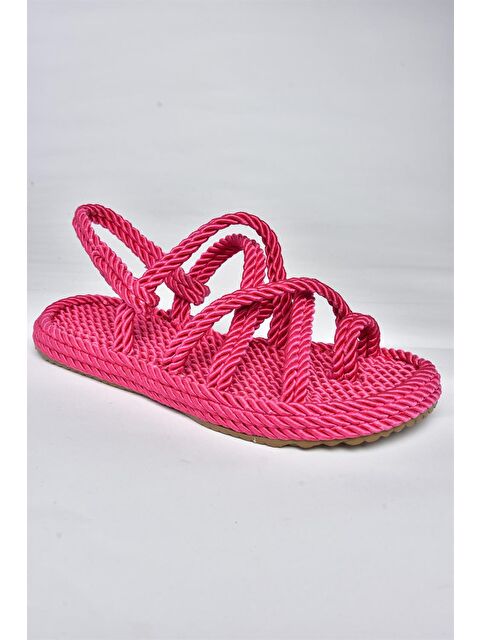 Fox Shoes F470135104 Fuşya Kadın Sandalet - S000044651-18686