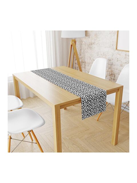 Evmila Kadife Kumaş Leopar Runnur Modeli 1460 40x140 cm - S000088438-23173